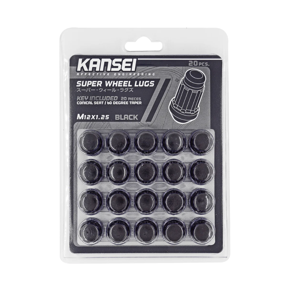 Kansei Premium Spline Acorn Lug Nuts