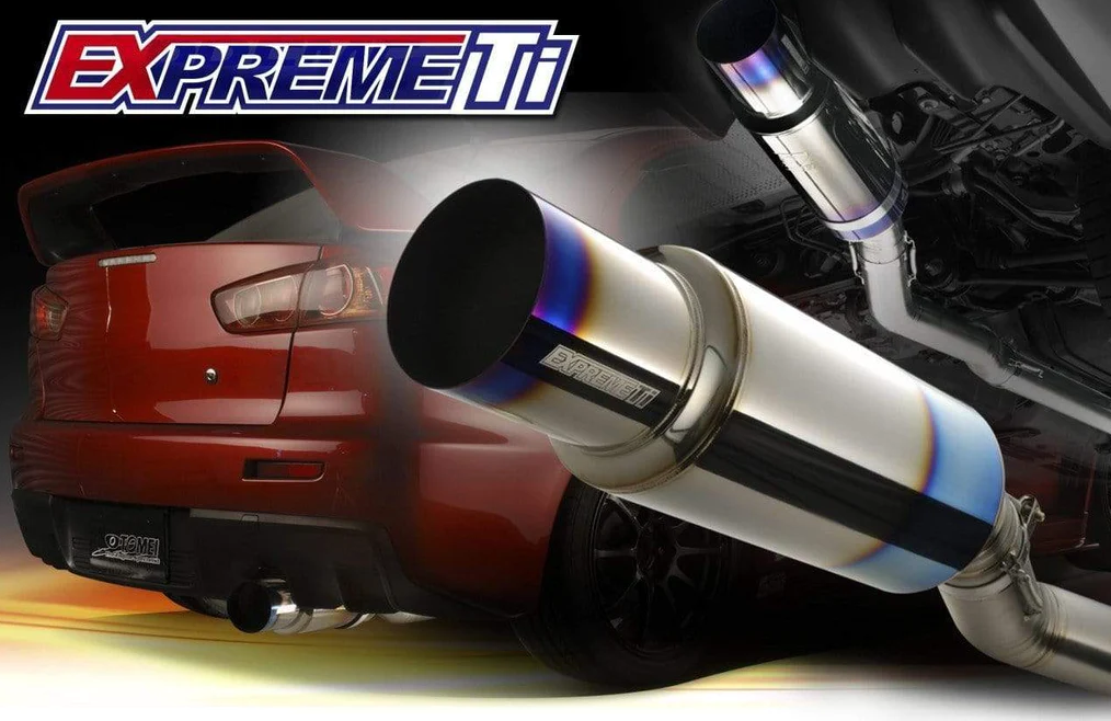 TOMEI EXPREME-TI TITANIUM EXHAUST: 2007 - 2016 Mitsubishi Lancer Evolution X (4B11)