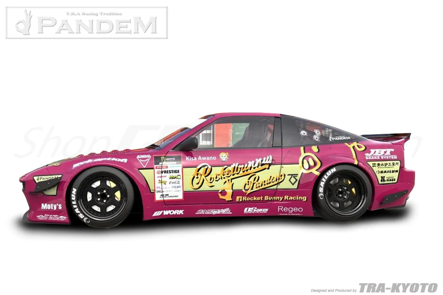 Pandem V3 RPS13 Wide Body Kit - 1989 - 1994 Nissan 180SX/240SX (S13)