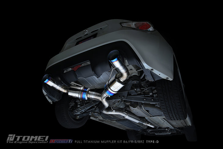 TOMEI EXPREME-TI TITANIUM EXHAUST: (TYPE D) - 2013 - 2023 86/BRZ/FR-S/GR86