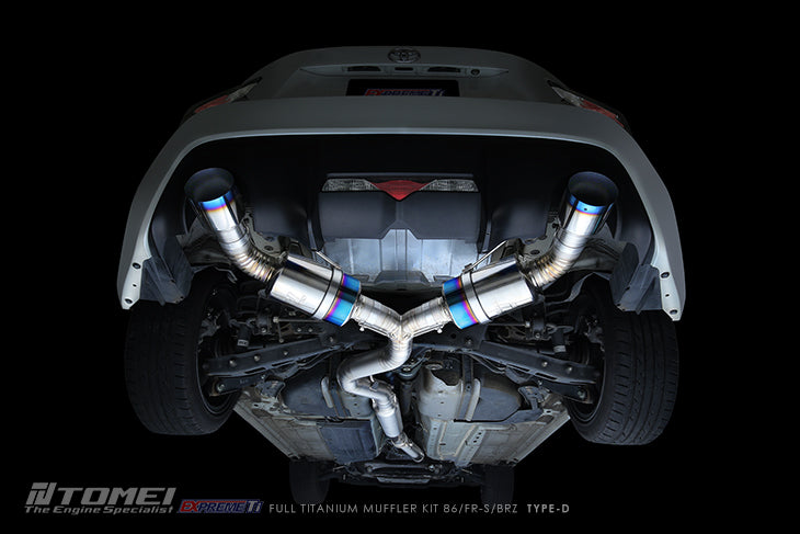 TOMEI EXPREME-TI TITANIUM EXHAUST: (TYPE D) - 2013 - 2023 86/BRZ/FR-S/GR86
