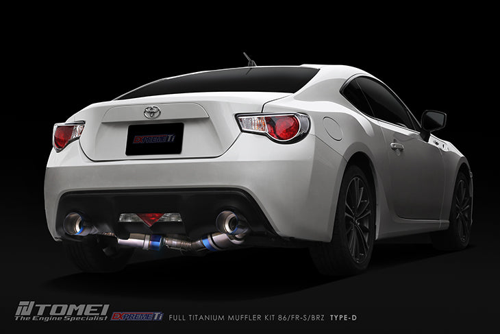 TOMEI EXPREME-TI TITANIUM EXHAUST: (TYPE D) - 2013 - 2023 86/BRZ/FR-S/GR86