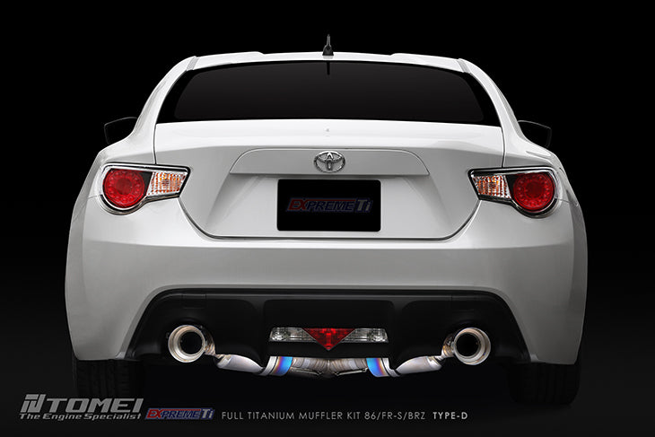 TOMEI EXPREME-TI TITANIUM EXHAUST: (TYPE D) - 2013 - 2023 86/BRZ/FR-S/GR86