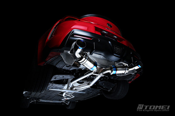 TOMEI EXPREME-TI TITANIUM EXHAUST: 2020+ Toyota Supra GR (A90)