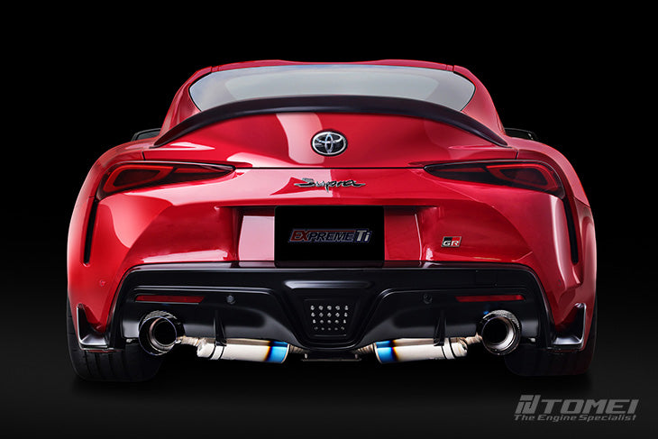 TOMEI EXPREME-TI TITANIUM EXHAUST: 2020+ Toyota Supra GR (A90)