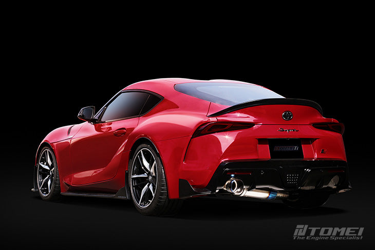 TOMEI EXPREME-TI TITANIUM EXHAUST: 2020+ Toyota Supra GR (A90)