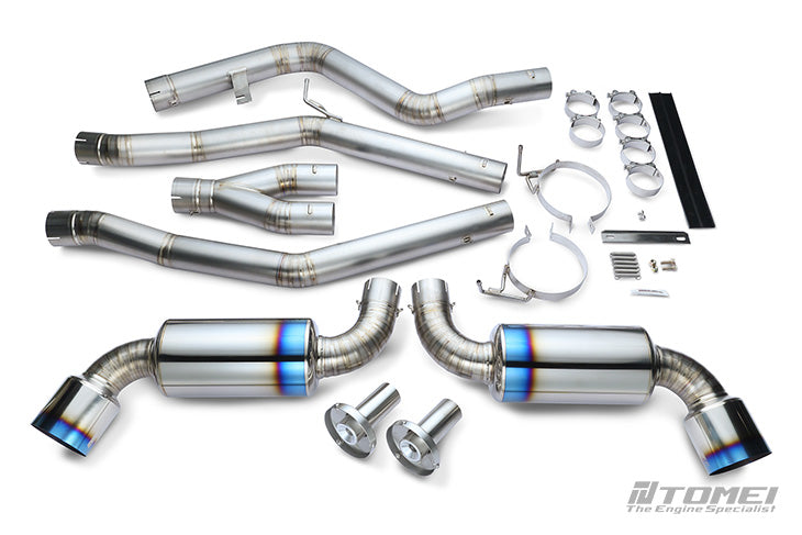 TOMEI EXPREME-TI TITANIUM EXHAUST: 2020+ Toyota Supra GR (A90)