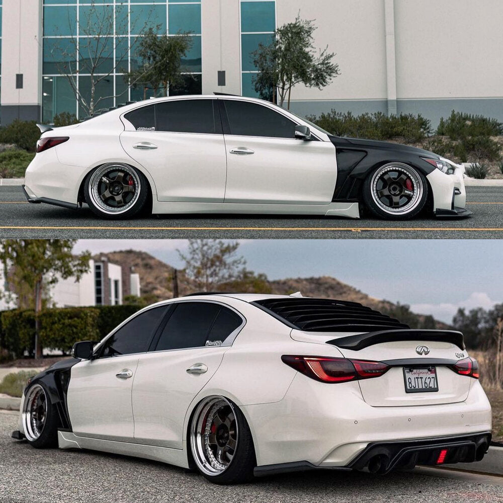 Fly 1 Motorsport RS50 Fenders - 2013+ Infiniti Q50