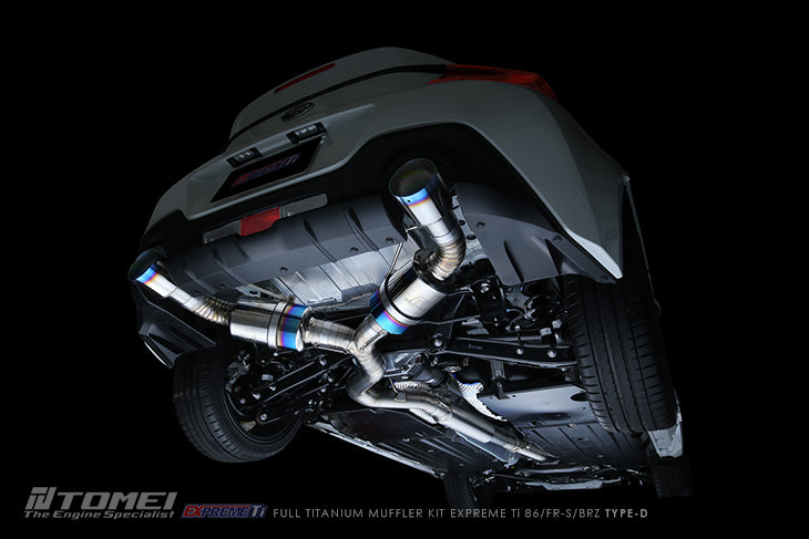 TOMEI EXPREME-TI TITANIUM EXHAUST: (TYPE D) - 2013 - 2023 86/BRZ/FR-S/GR86
