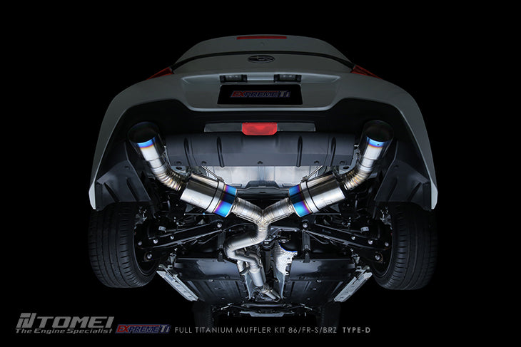 TOMEI EXPREME-TI TITANIUM EXHAUST: (TYPE D) - 2013 - 2023 86/BRZ/FR-S/GR86