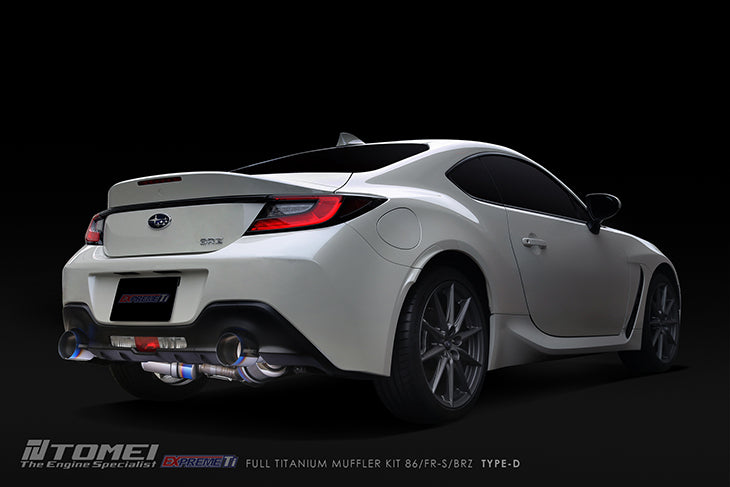 TOMEI EXPREME-TI TITANIUM EXHAUST: (TYPE D) - 2013 - 2023 86/BRZ/FR-S/GR86