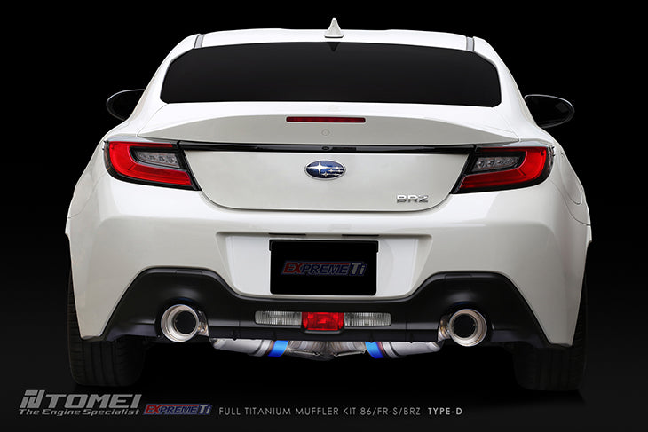 TOMEI EXPREME-TI TITANIUM EXHAUST: (TYPE D) - 2013 - 2023 86/BRZ/FR-S/GR86