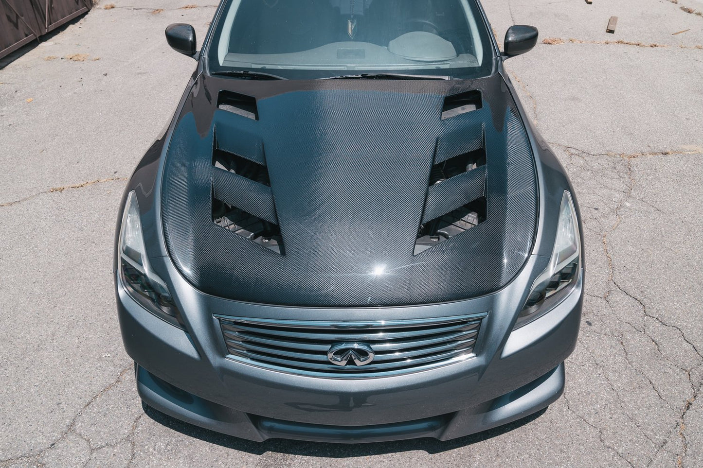 Fly 1 Motorsports AMS Style Hood - 2008 - 2013 Infiniti G37 Coupe