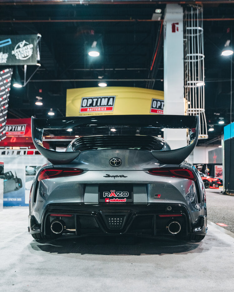 Fly 1 Motor Sports x Auto Tuned Samurai Rear Trunk Spoiler - 2020+ Toyota Supra GR (A90)