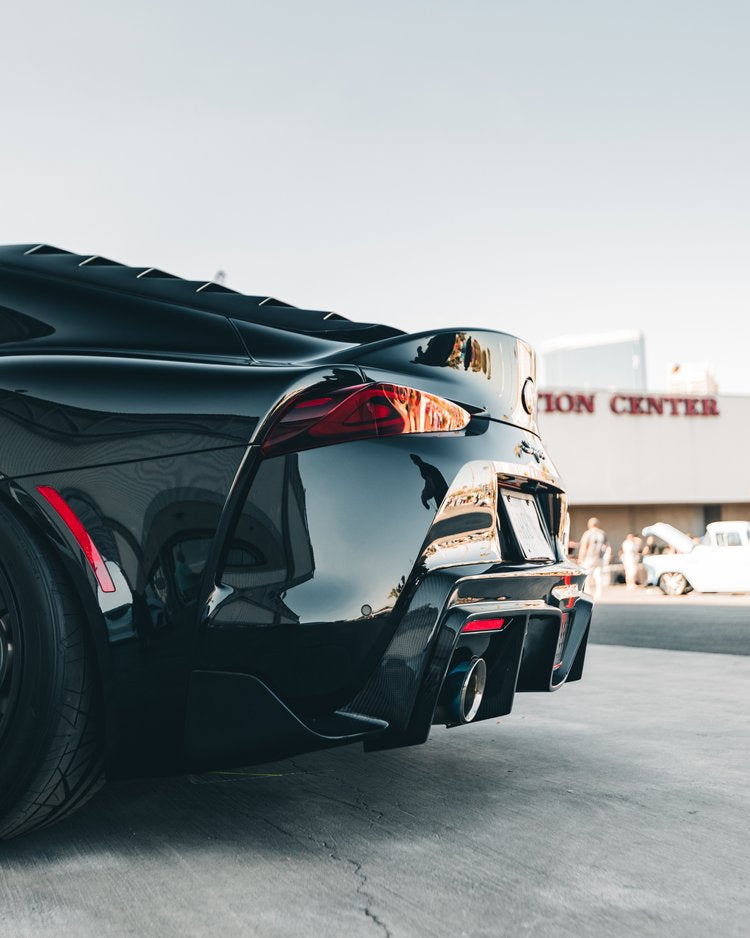 Fly 1 Motorsports S1 Carbon Fiber Rear Diffuser - 2020+ Toyota Supra GR (A90)