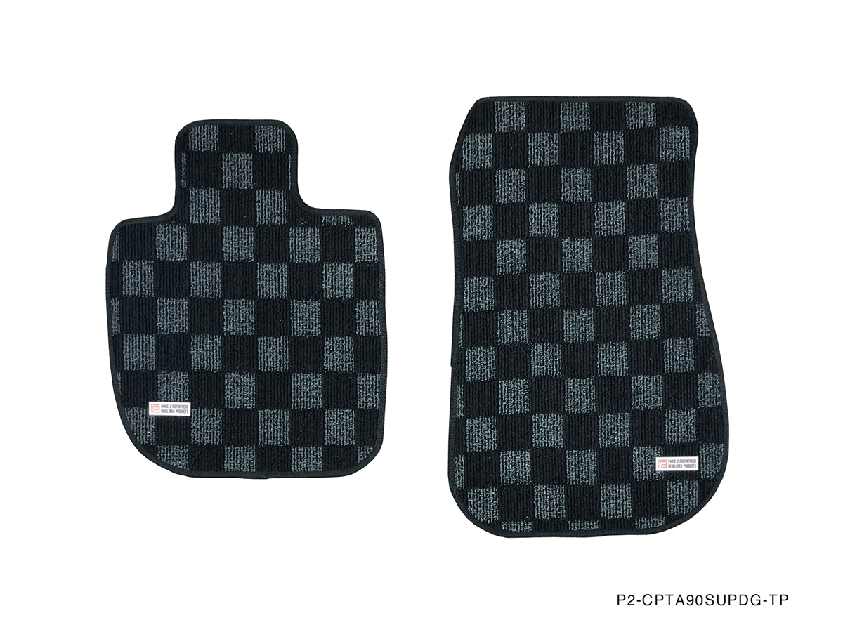 P2M Front Race Floor Mats - 2019+ Toyota Supra (A90)