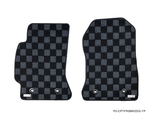 P2M Front Race Floor Mats - 2013 - 2020 BRZ/FRS/86