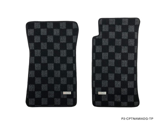 P2M Front Race Floor Mats - 1990 - 2005 Mazda Miata MX-5 (NA/NB)