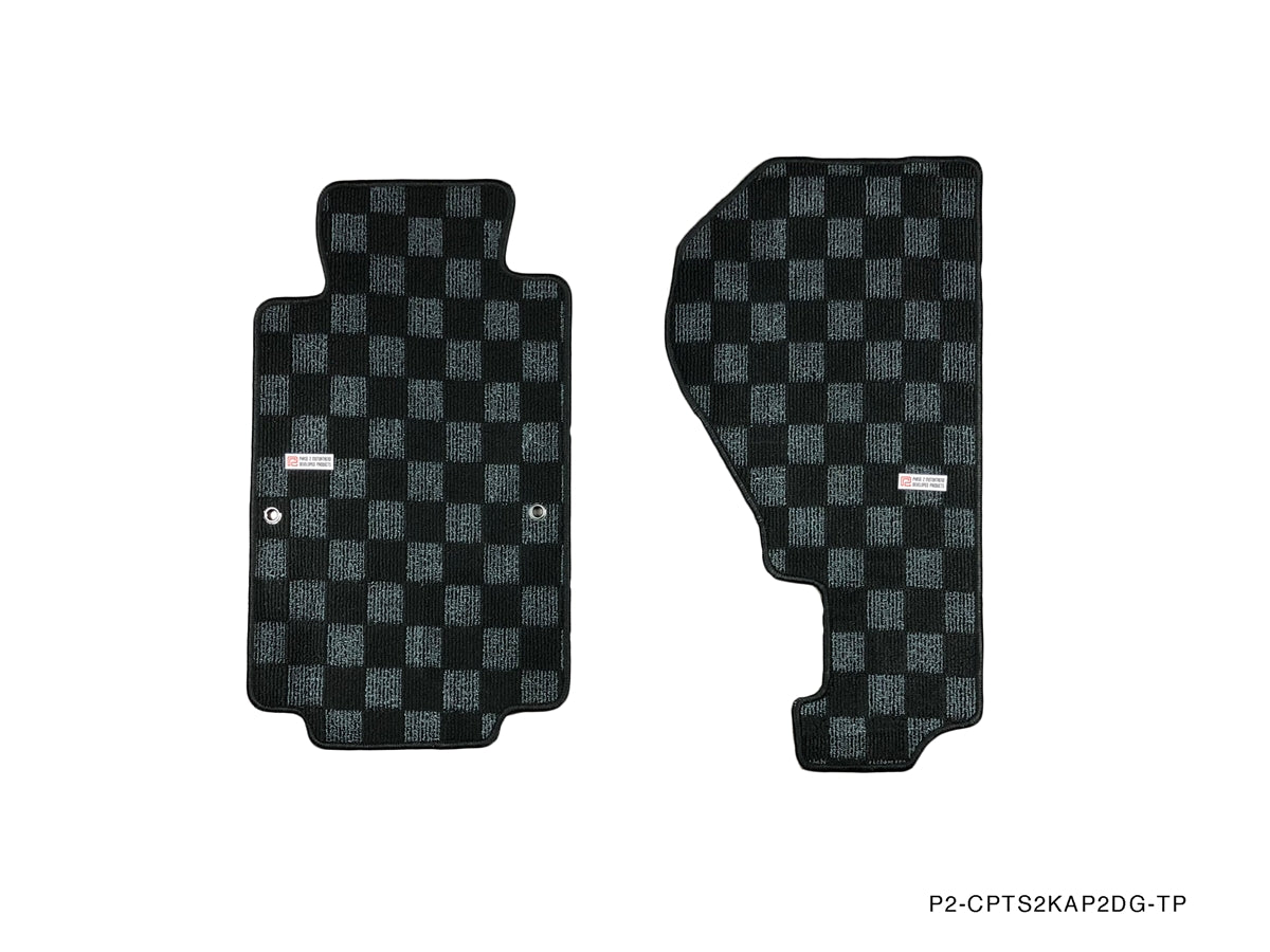 P2M Front Race Floor Mats - 1999 - 2009 Honda S2000 (AP1/AP2)