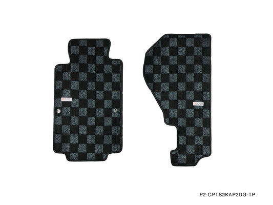 P2M Front Race Floor Mats - 1999 - 2009 Honda S2000 (AP1/AP2)