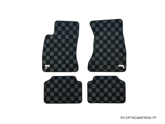 P2M Front & Rear Race Floor Mats - 1991 - 2000 Lexus SC300/400 (Z30)