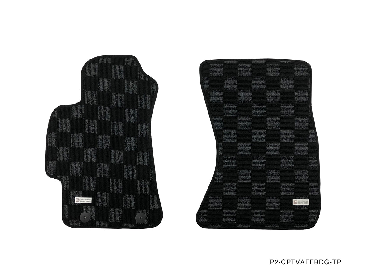 P2M Front & Rear Race Floor Mats - 2015 - 2020 Subaru WRX / STI (VAB)