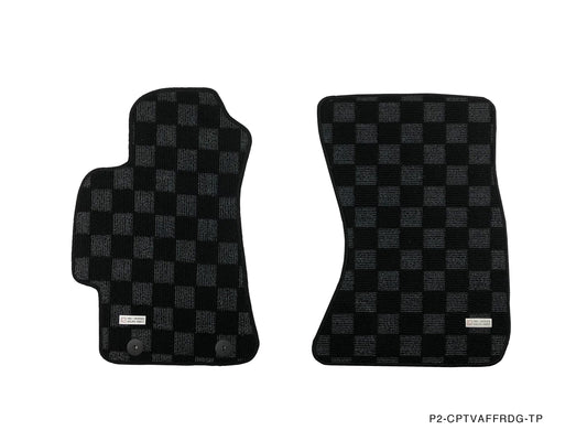 P2M Front & Rear Race Floor Mats - 2015 - 2020 Subaru WRX / STI (VAB)