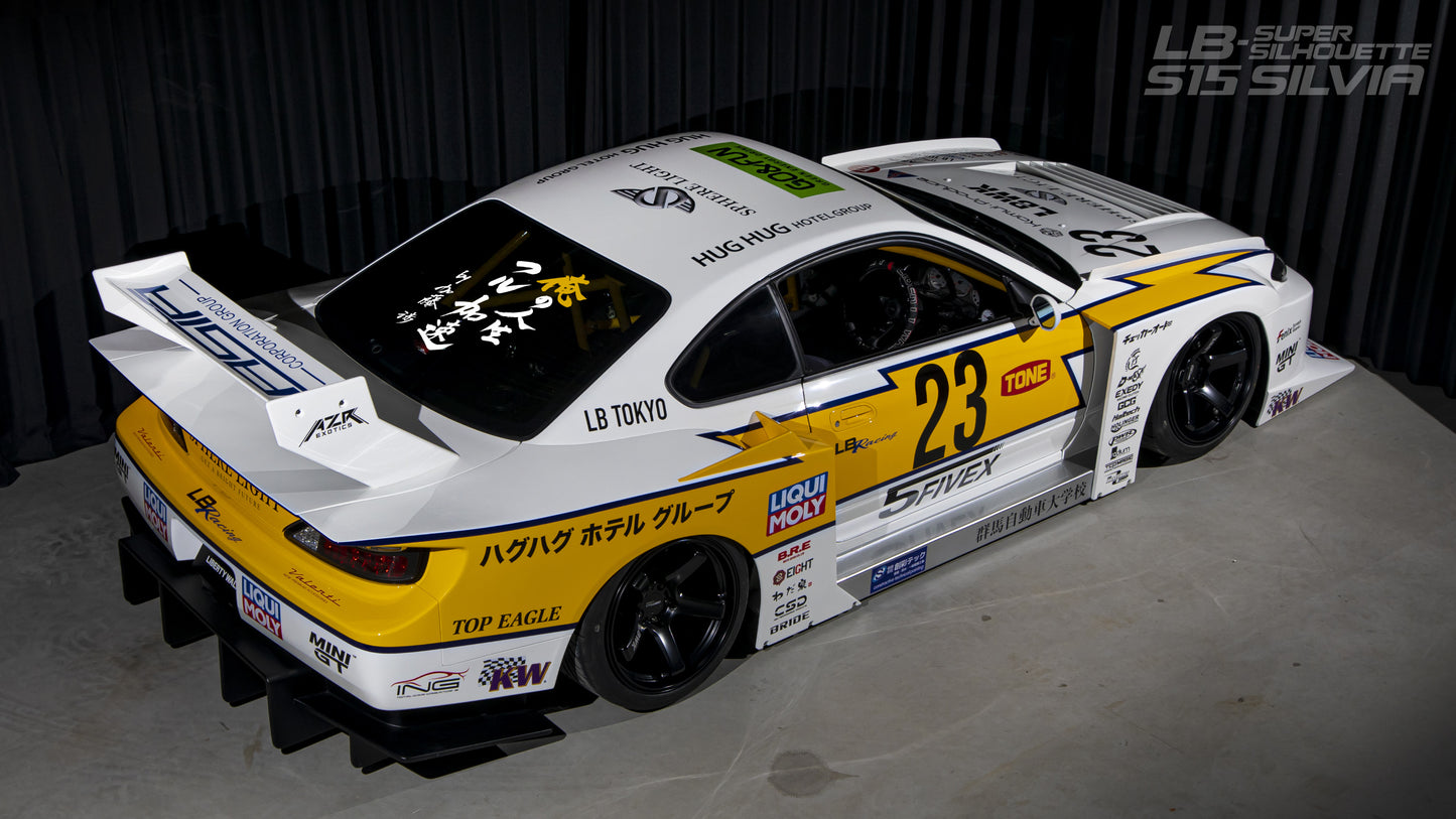 Liberty Walk LB★SUPER SILHOUETTE Works - 1999 - 2002 Nissan Silvia (S15)