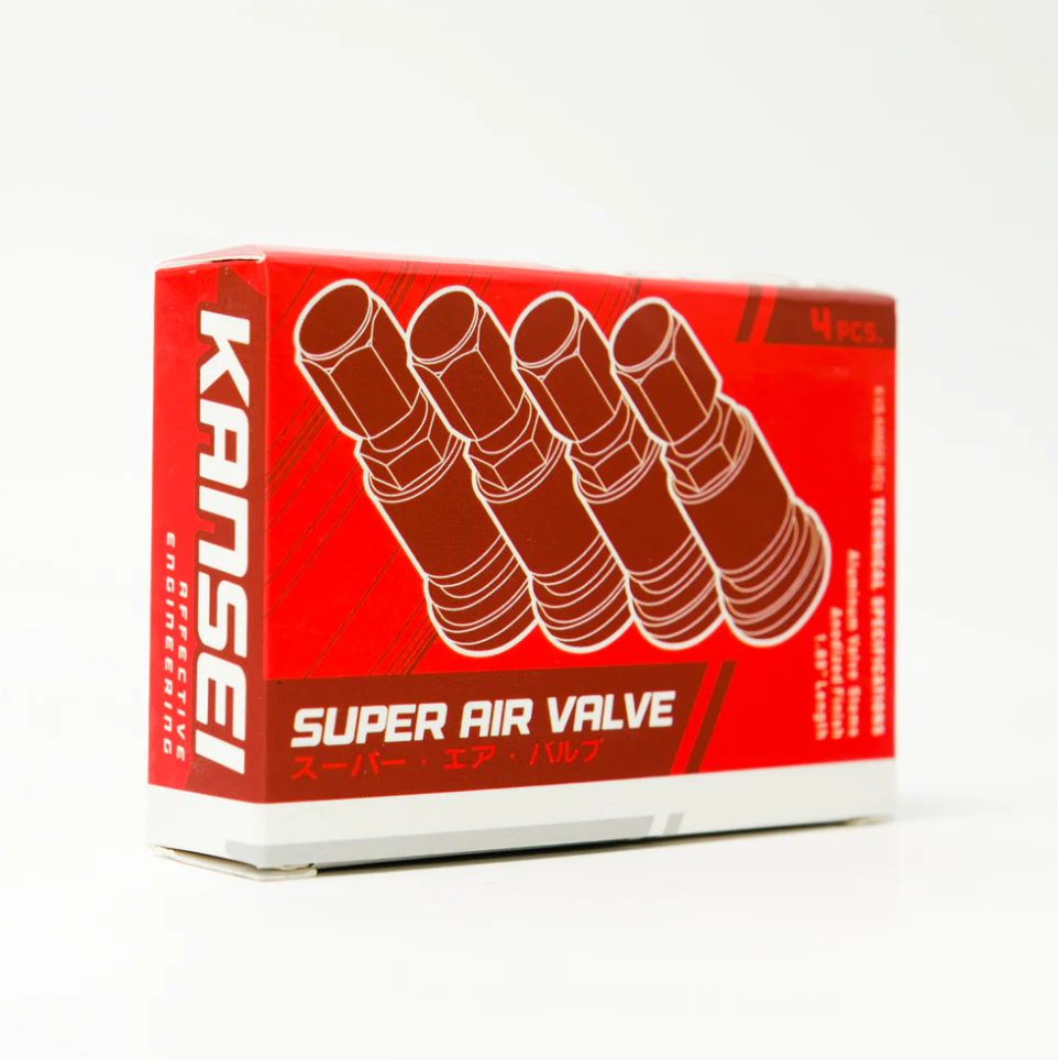 Kansei Premium Branded Valve Stems (4 pcs)