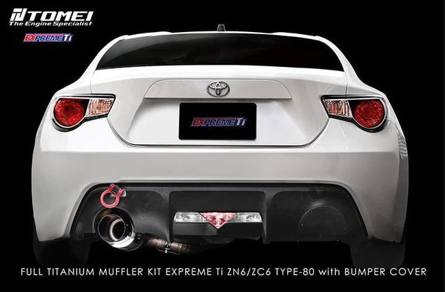 TOMEI EXPREME-TI TITANIUM EXHAUST: (TYPE-80 V.1) - 2013 - 2021 BRZ/FRS/86 (ZN6)