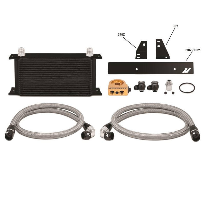 Mishimoto Oil Cooler Kit - 2009 - 2020 Nissan 370Z / 2008 - 2015 Infiniti G37 (Coupe only)