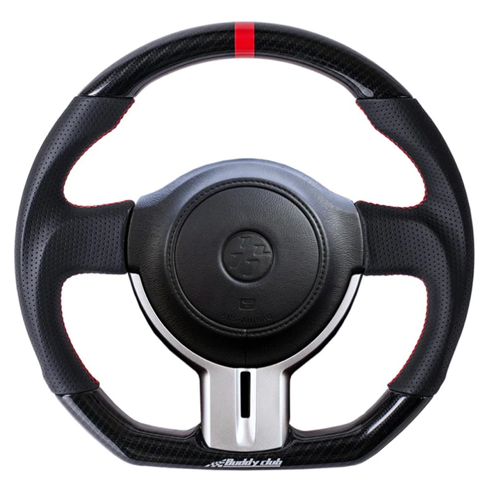 Buddy Club Racing (Carbon) Steering Wheel - 2012 - 2016 BRZ/FRS/86 (ZN6)