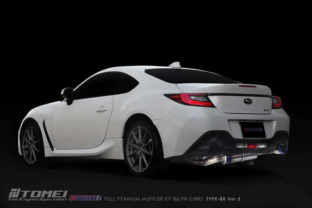 TOMEI EXPREME-TI TITANIUM EXHAUST: (TYPE-80 VER.2) - 2013 - 2023 86/BRZ/FR-S/GR86