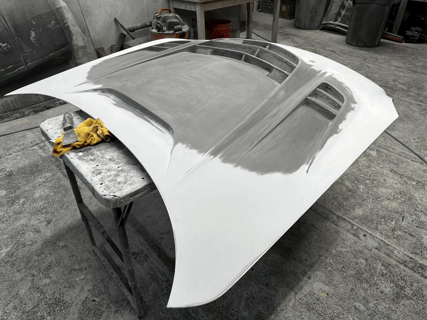 Fly 1 Motorsports Hellfire GT Hood - 2002 - 2007 Infiniti G35 Coupe