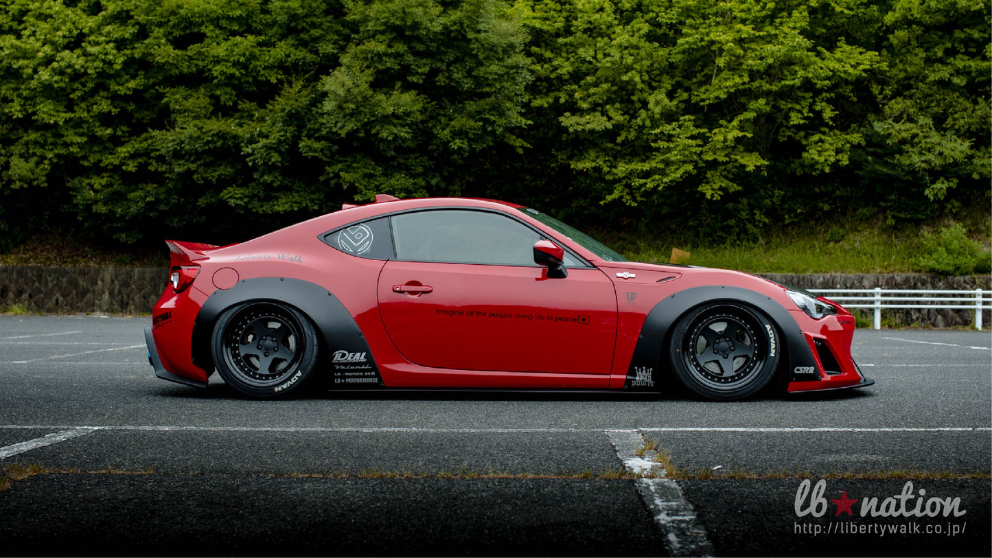 Liberty Walk LB★Nation V.2 Body Kit - 2013 - 2021 Subaru BRZ (ZN6)