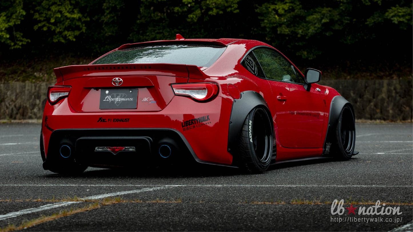 Liberty Walk LB★Nation V.2 Body Kit - 2013 - 2021 Subaru BRZ (ZN6)