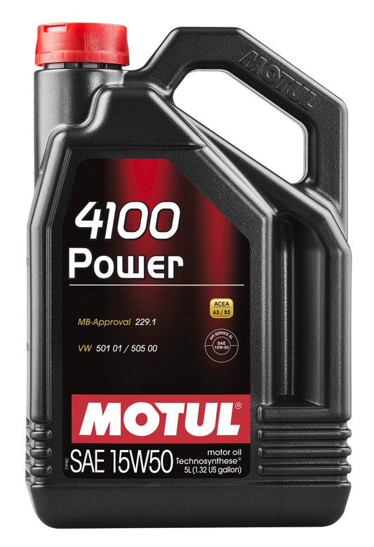 MOTUL - 4100 Power Technosynthese Engine Oil