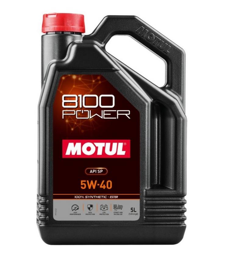 MOTUL - 8100 Power 100% Synthetic Engine Oil