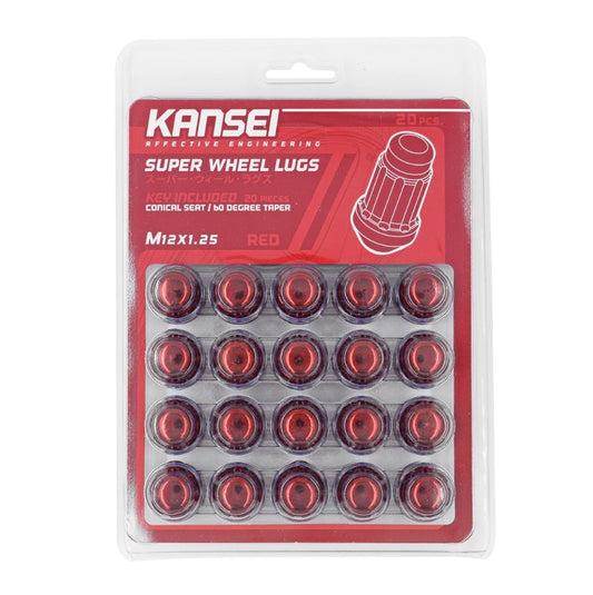 Kansei Premium Spline Acorn Lug Nuts