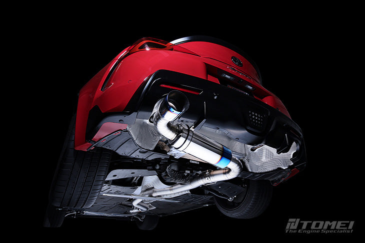 TOMEI EXPREME-TI TITANIUM EXHAUST: 2020+ Toyota Supra GR (A90)