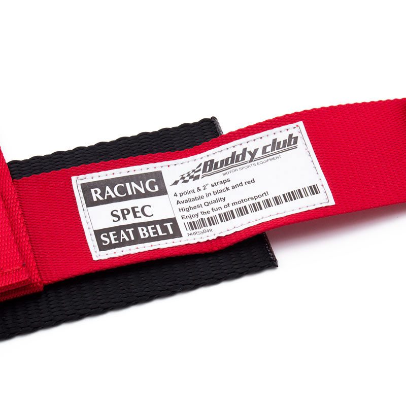 Buddy Club Racing Universal 4-Point Seat Belt Harness