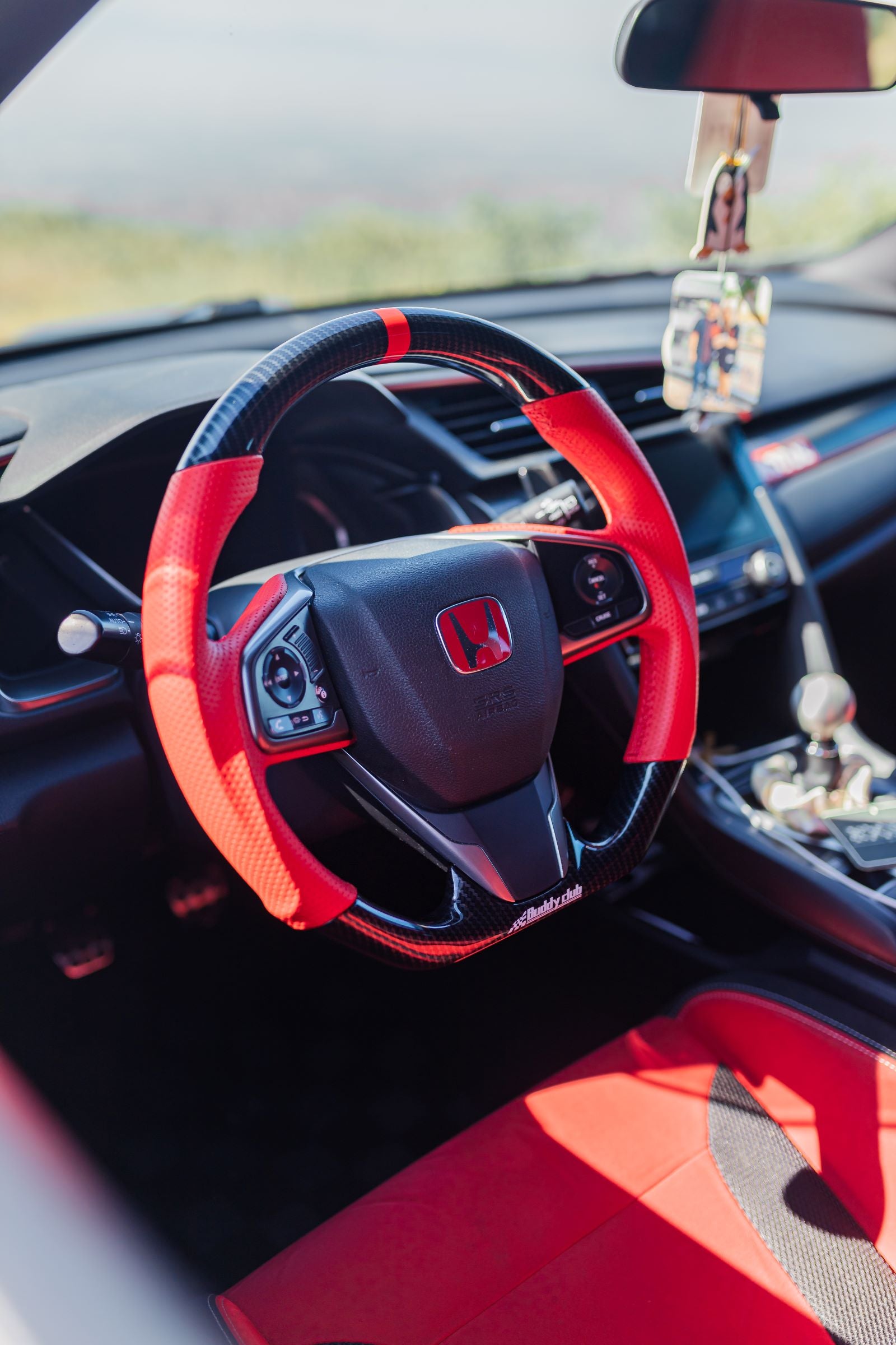 Buddy Club Racing Time Attack (Carbon) Steering Wheel - 2016 - 2021 Ho ...