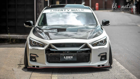 Liberty Walk LB★Nation Bonnet Hood - 2013+ Infiniti Q50