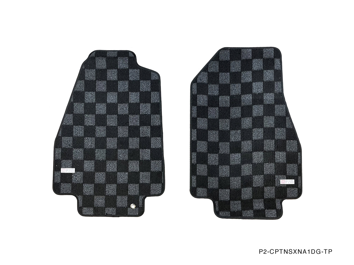 P2M Front Race Floor Mats - 1990 - 1996 Acura NSX (NA1)