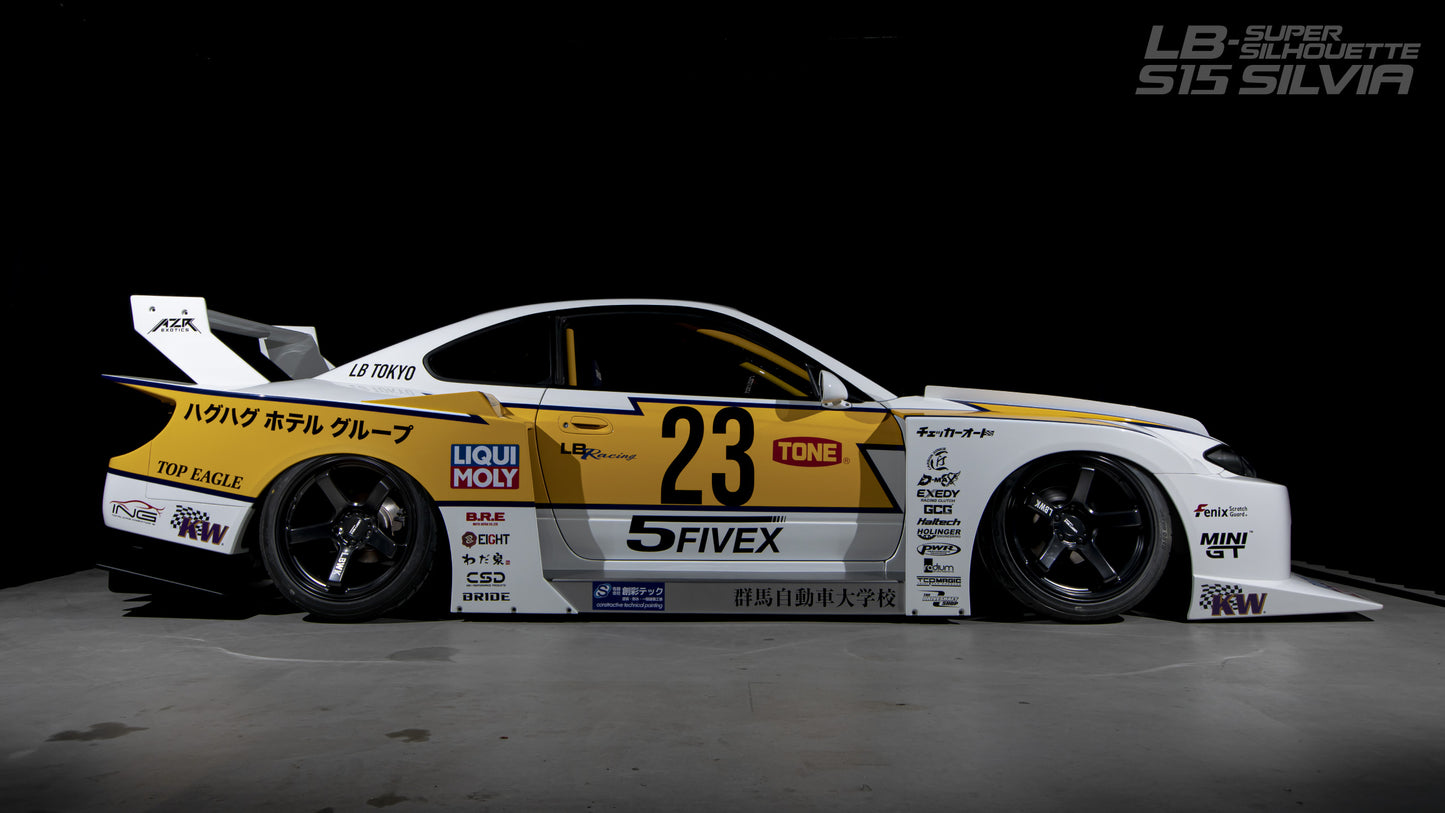 Liberty Walk LB★SUPER SILHOUETTE Works - 1999 - 2002 Nissan Silvia (S15)