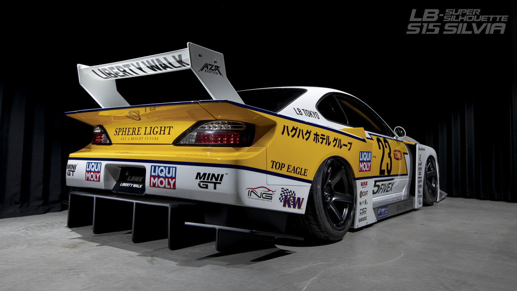 Liberty Walk LB★SUPER SILHOUETTE Works - 1999 - 2002 Nissan Silvia (S1 ...