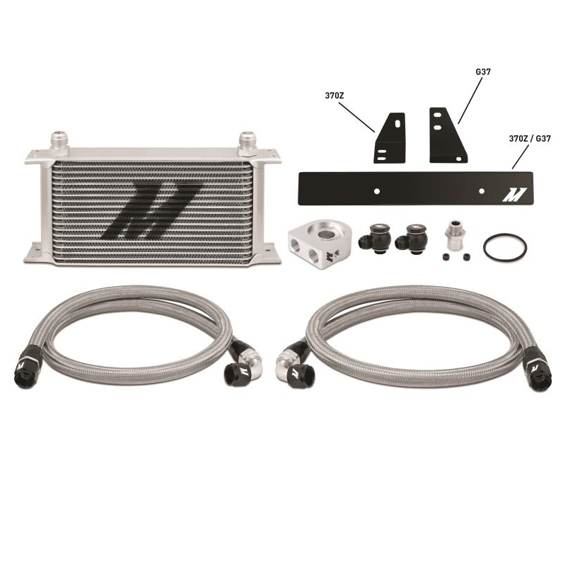 Mishimoto Oil Cooler Kit - 2009 - 2020 Nissan 370Z / 2008 - 2015 Infiniti G37 (Coupe only)
