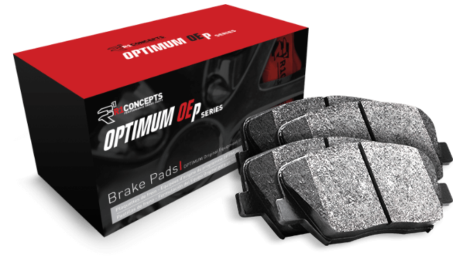 R1 Concepts Front/Rear Brake Kit Optimum OEp Brake Pads and Silver Drilled & Slotted Rotors & Hardware Kit - 2015 - 2021 Subaru WRX/STI