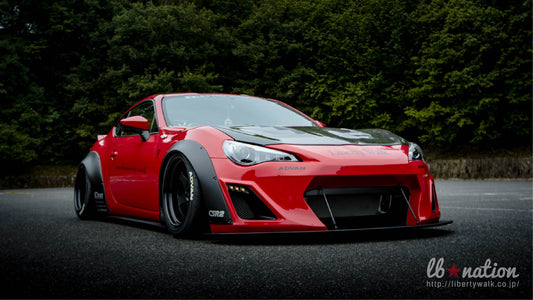 Liberty Walk LB★Nation V.2 Body Kit - 2013 - 2021 Subaru BRZ (ZN6)